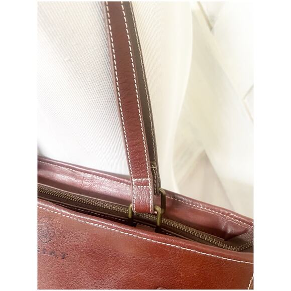 Ariat Ladies Victoria Leather Concealed Carry Satchel Purse A770009602 - Picture 4 of 12